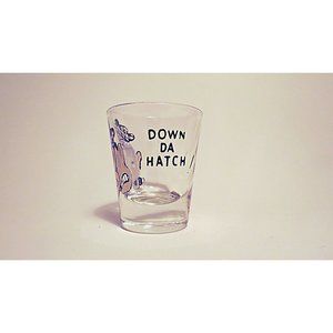 Vintage Shot Glass GIT R DONE Larry the Cable Guy